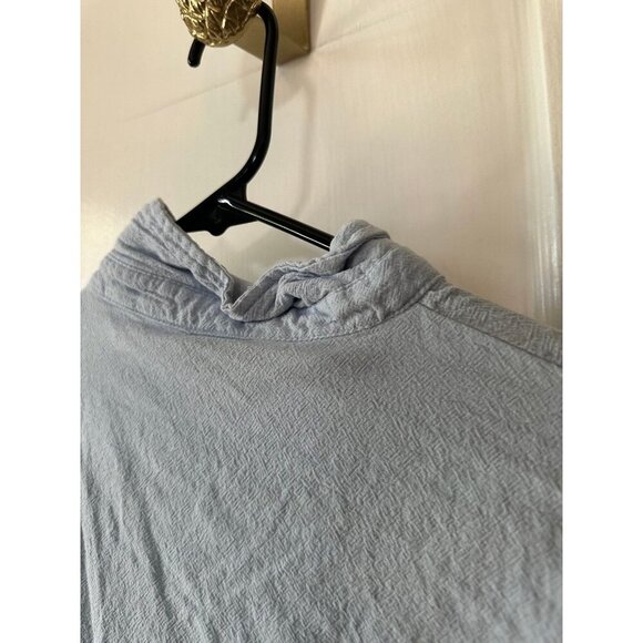 Men’s size 2X – large blue button down shirt - Picture 7 of 7